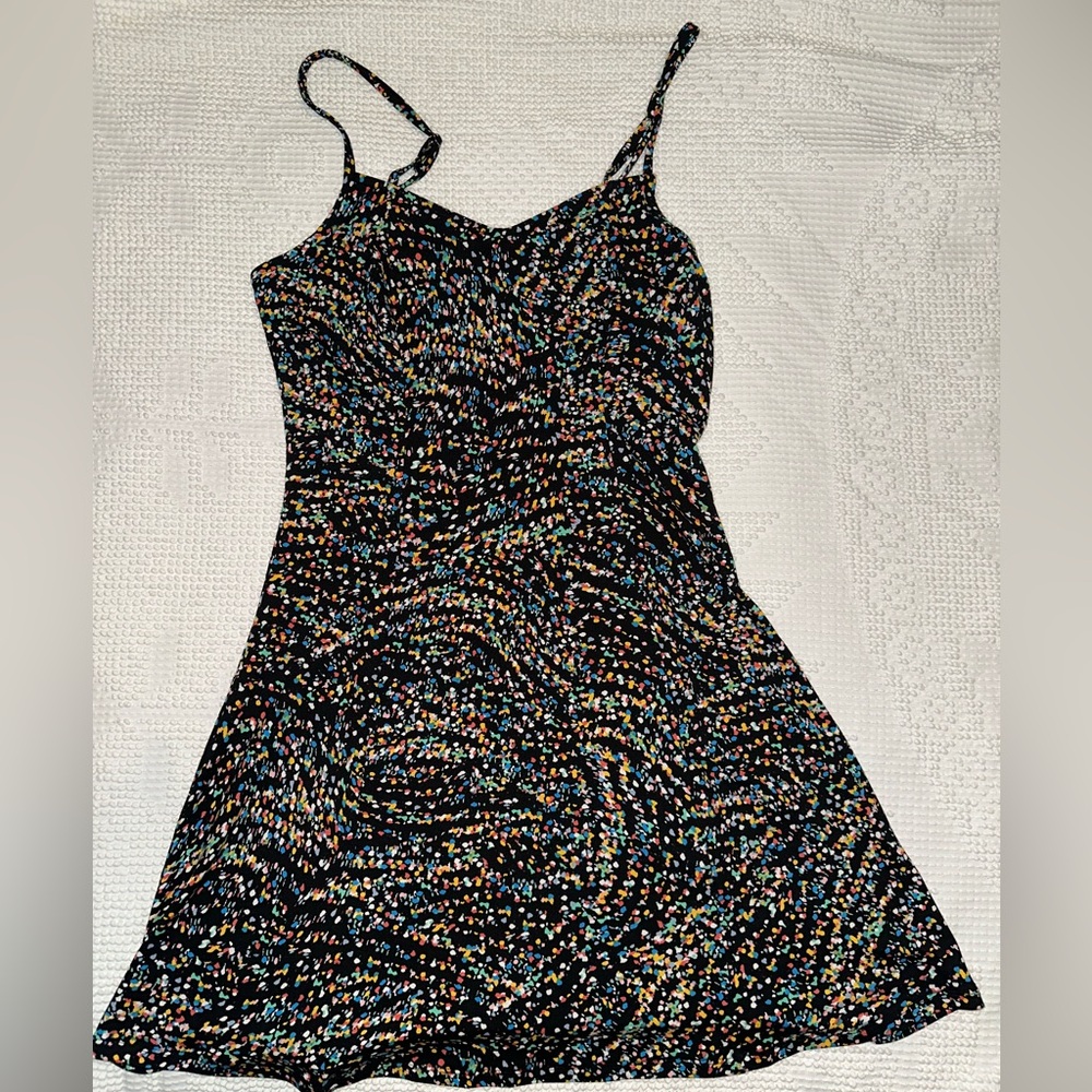 COPY - BP Multi color spaghetti strap dress size small